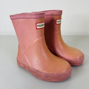 Hunter little Girl Classic Starcloud Rain Boots